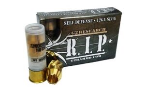 G2 Research Rip Amo 12 Gauge 2.75 in 303GR Slug 1430 Fps 5-Round ( 20 Boxes per Case ) Smoothbore Only