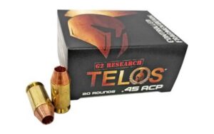 G2 Research Telos Amo 45 Auto 160GR 920 Fps 20-Round ( 25 Box per Case )