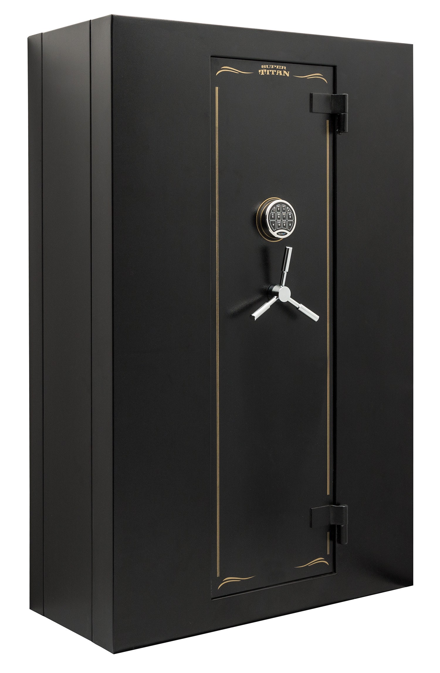 Hornady SnapSafe 75011 Modular Safe Super Titan Access Code/Key Entry Black 9 Gauge Steel Holds 24+ Long Guns