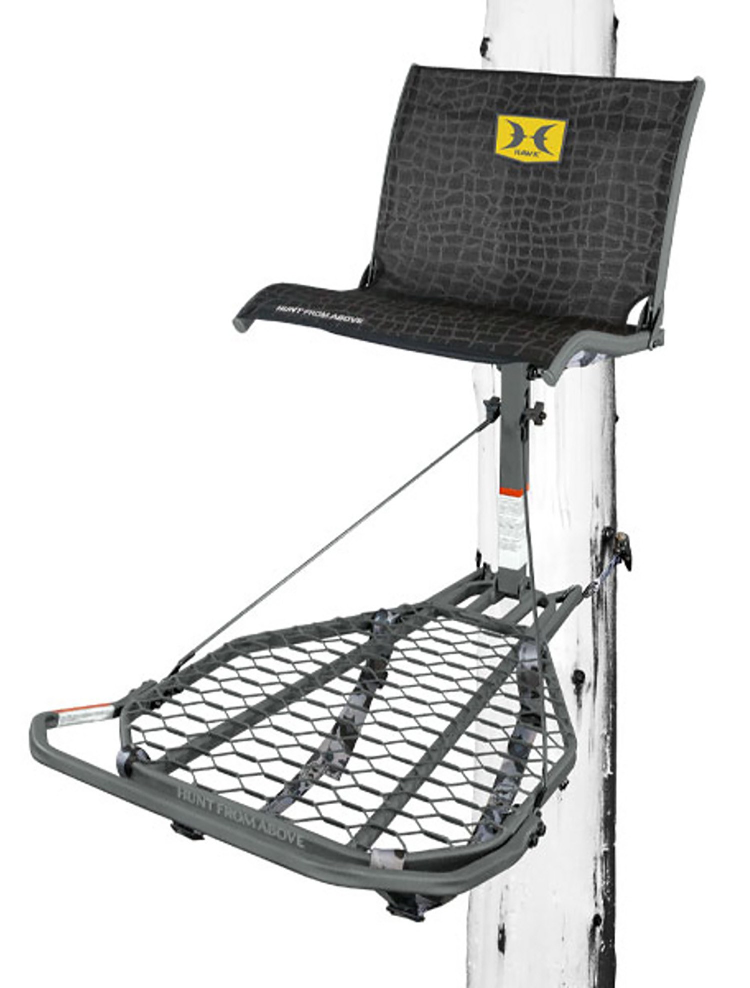 Hawk HWKHF2033 Helium Kickback LVL Hang-On Black Aluminum 26" W X 31.50" D