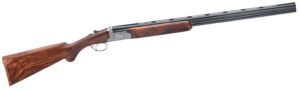 Rizzini USA 41011229 Round Body EM Full Size 12 Gauge Break Action 2-Round 29" Vent Rib Barrel, Coin Anodized Silver Receiver, Fixed with Prince of