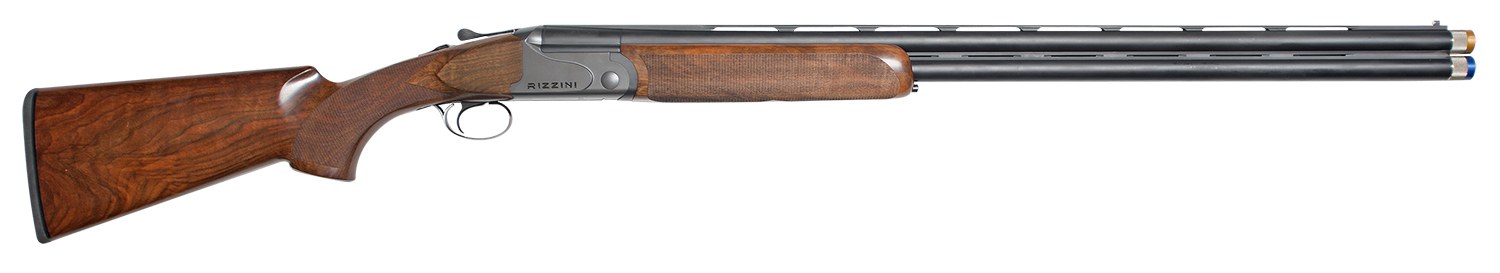 Rizzini USA 260212 BR110 Sporter 12 Gauge Break Open 3" 2-Round 32" Matte Gray Cerakote Chrome Lined Vent Rib Barrel, Matte Gray Cerakote Receiver