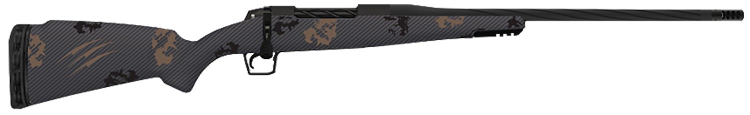 Fierce Firearms TWROG7PRC22BT Twisted TI Rogue 7mm PRC 22" Black Cerakote Steel Threaded Barrel, Drilled & Tapped Titanium Receiver, LR Negative