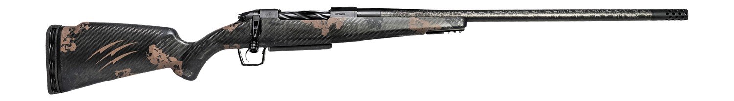 Fierce Firearms ROGSCX300PRC24BT Carbon Rogue XP 300 PRC 3+1 24" Carbon Fiber Match Grade Threaded Barrel, Black Cerakote Steel Drilled & Tapped