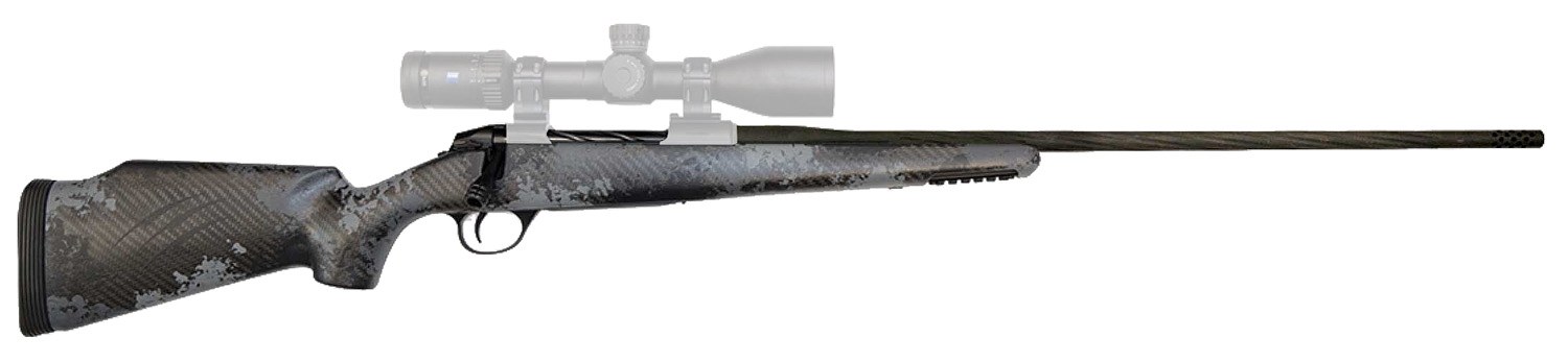 Fierce Firearms FRG65PRC24BU Twisted Rage Full Size 6.5 PRC 3+1 24" Black Cerakote Fluted Threaded Barrel, Black Cerakote Steel Receiver, Urban Camo