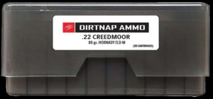 Fierce Firearms DNP22CM80GRELDM Dirtnap 22Creedmoor 80gr Extremely Low Drag-Match 20 per Box/10 Case