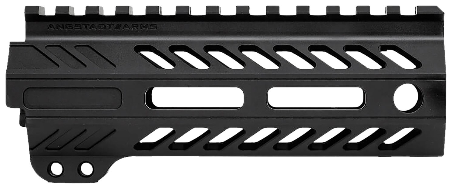Angstadt Arms AA055HGMLT Ultra Light Handguard Made of Aluminum with Black Anodized Finish, M-LOK Style, Picatinny Rail & 5.50" OAL for AR-15
