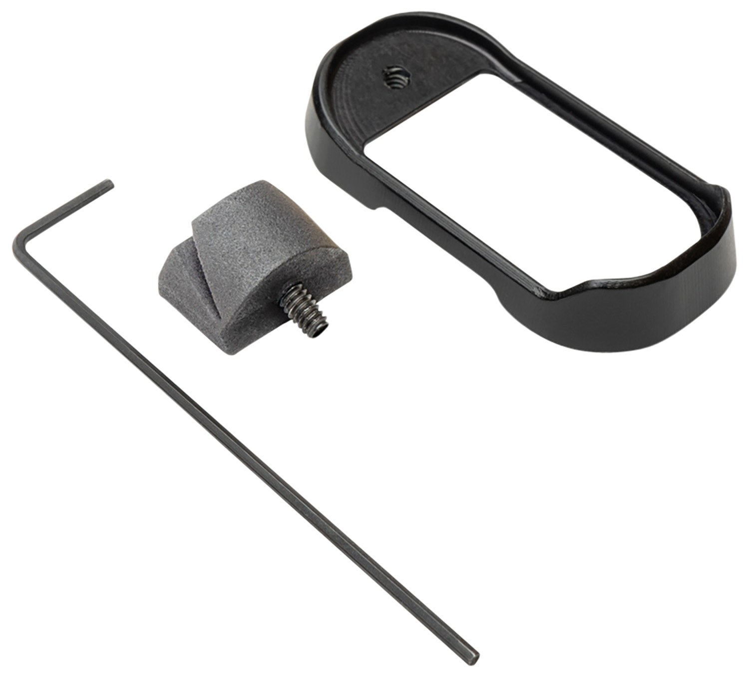 Shield Arms G43X48MAGWELLBLK Magwell Compatible with Glock 43X/48, Black Anodized Aluminum