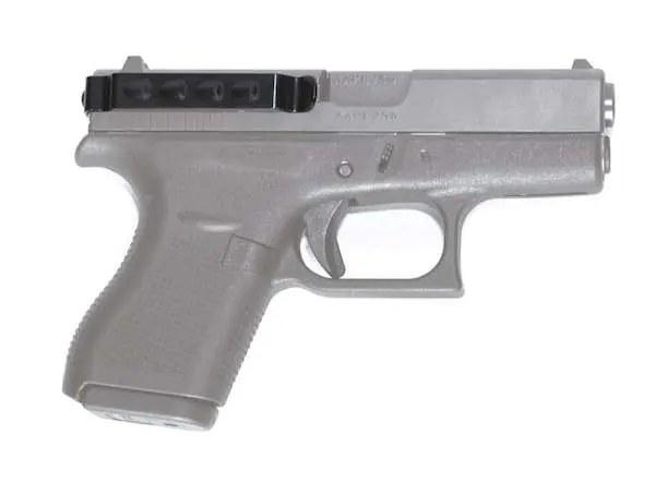 Techna Clip G42BRL Conceal Carry Gun Belt Clip Compatible with Glock 42 Carbon Fiber Black