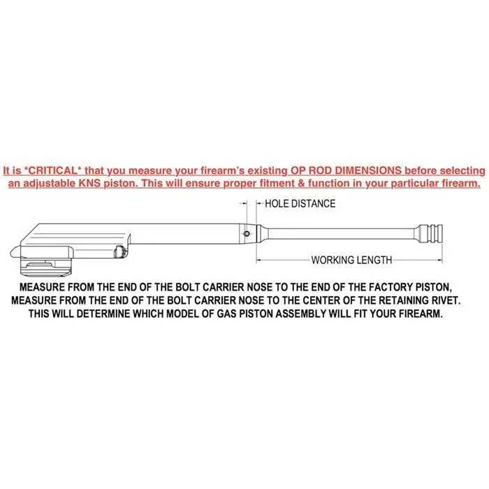 AK Adjustible Gas Piston Adjustable Gas Piston System Galil Ace Riflesmall Bore