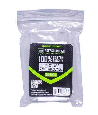 Breakthrough Clean BTCPS13450 Square Patches 270/357 Cal 1.75" 50 Pack - Image 2