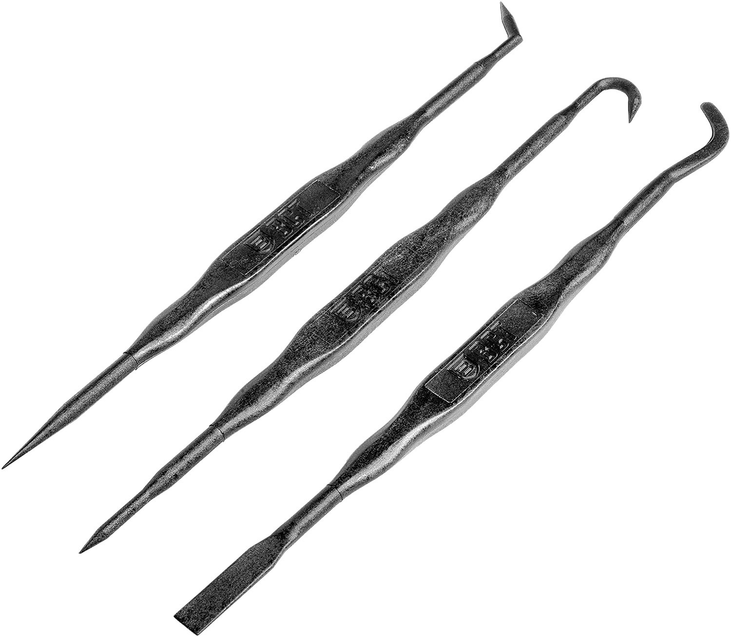 Allen Company Breakthrough Double Ended Fiber Reinforced Polymer Picks - 3 Pack with Vinyl Pouch BT-FRPP-3-Pack