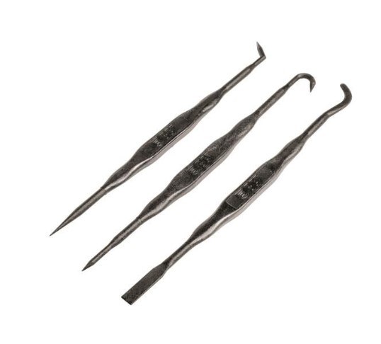 Allen Company Breakthrough Double Ended Fiber Reinforced Polymer Picks - 3 Pack with Vinyl Pouch BT-FRPP-3-Pack - Image 2