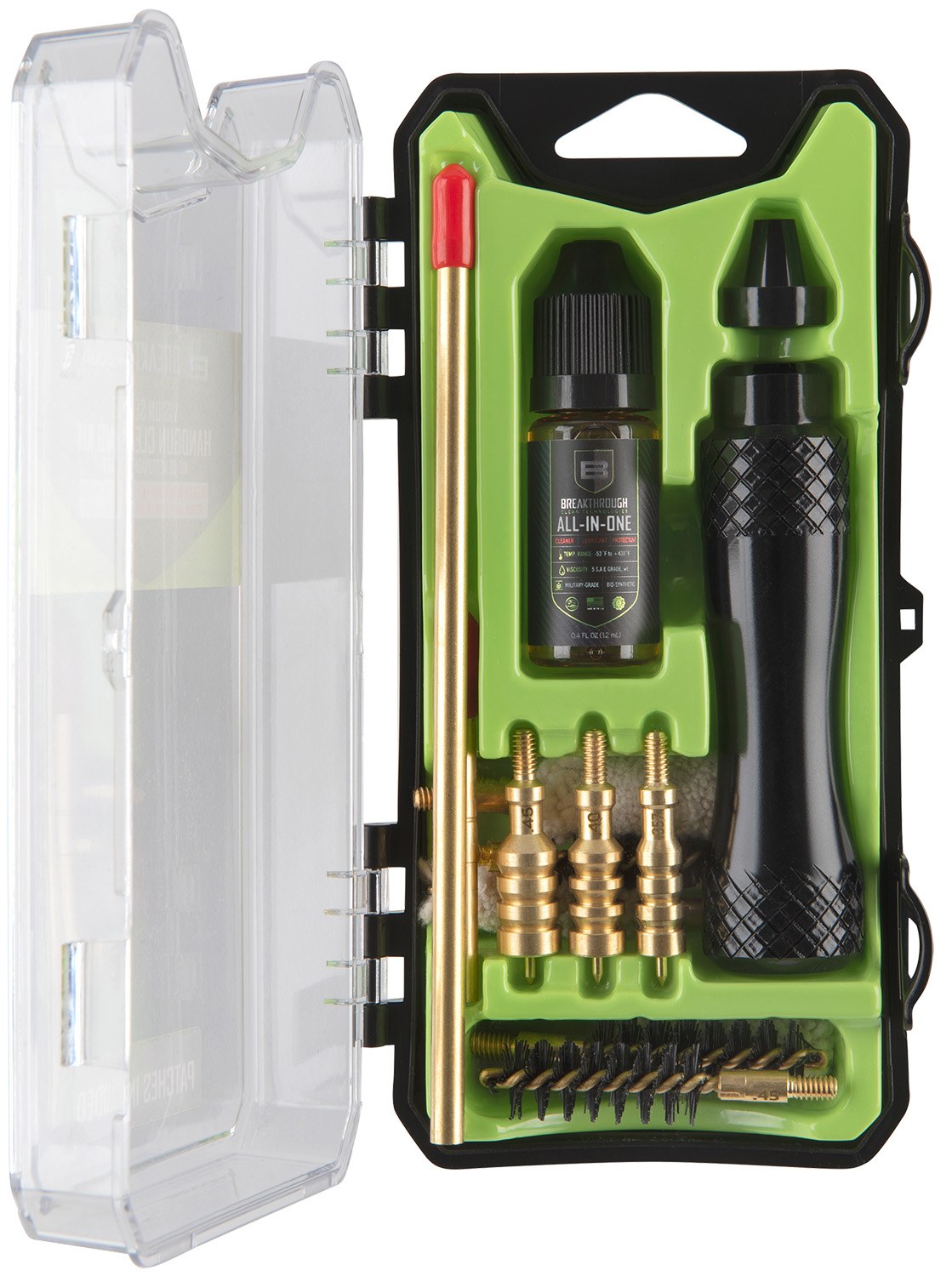 Allen Company Breakthrough Bct Vision Series Pistol Cleaning Kit - .38 / .40 / .45 Cal BT-CCC-P