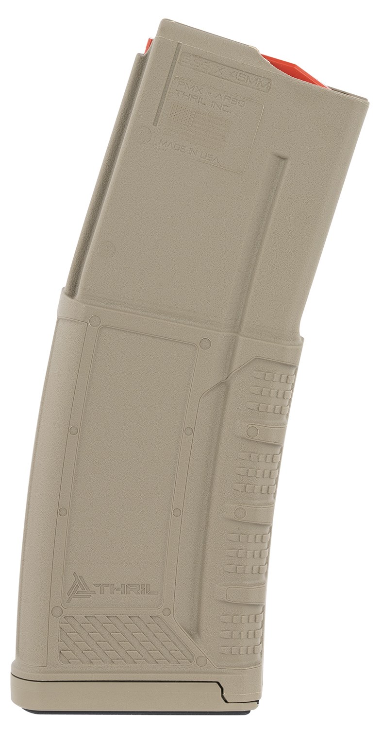 Thril PMXAR30DE PMX 30-Round 5.56x45mm Fits AR-15/M4 Flat Dark Earth Polymer