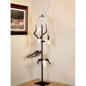 Skull Hooker Trophy Tree Black