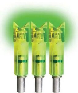 Lumenok Crossbow Nocks Green Moon Easton/Beman 3-Pack.