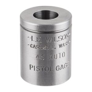 L.E. Wilson Wilson Pistol Max Case Gages Pistol Max Gage 45 ACP/45 Aut