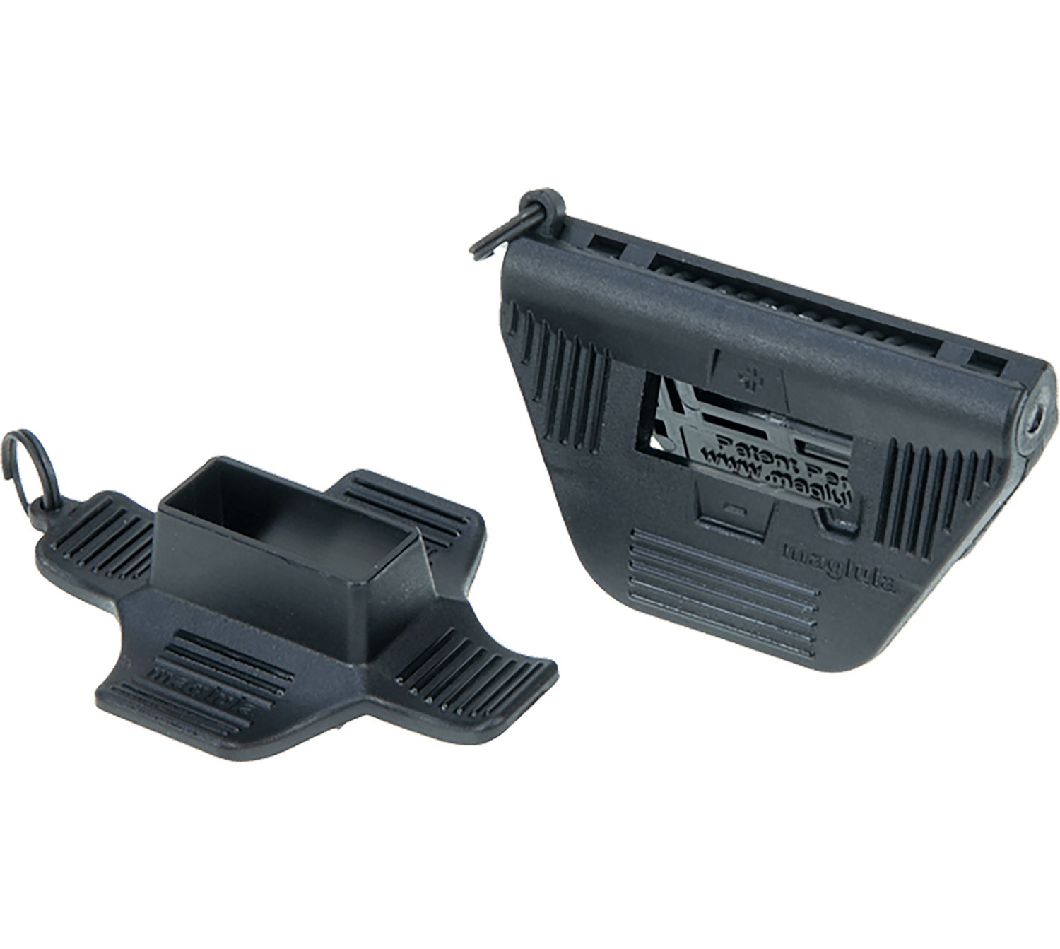 Maglula X10-LULA and V10-LULA Pistol Magazine Loaders Set for Narrow Single-Stack Magazines with a Projecting Side-Button. .22LR Black XV80B