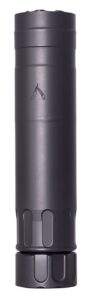 Rugged Suppressors RAZOR762 Black 7.62MM Belt Fed Rated 6.4IN Length QD