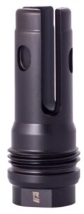 Rugged Suppressor FH003 R3L Flash Mitigation System Black with 5/8"-24 Tpi Threads & 2.60" OAL for 7.62mm Radiant762, Surge762, Razor762 &amp