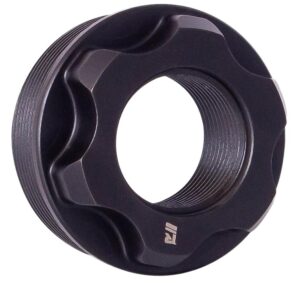 RUGGED SUPPRESSOR OF001 Fixed Mount 1/2"-28 Tpi Black