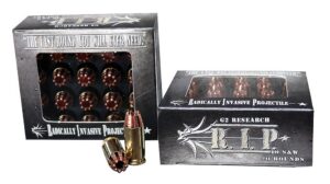 G2 Research G00003 R.I.P 40S&W 115gr Fracturing Hollow Point 20 per Box/25 Case
