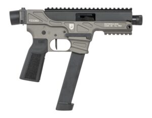 MasterPiece Arms 30K 30K 9mm Luger 30+1 4.50" Black Threaded Barrel, Aluminum Receiver with Picatinny Rail, Black B5-P22 Grip