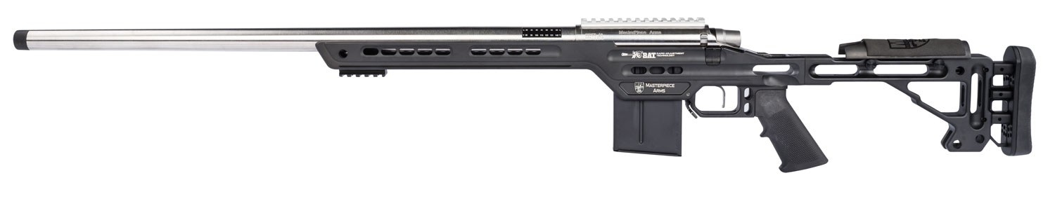 MasterPiece Arms 65PRCPMR PMR 6.5 PRC 26" 10+1 Black Cerakote Black Cerakote Aluminum Chassis with Adjustable Cheek Stock Black A2 Grip Right Hand