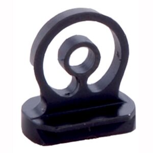 Marble Arms 006952 Bullseye Fixed Peep Rear Sight, Black