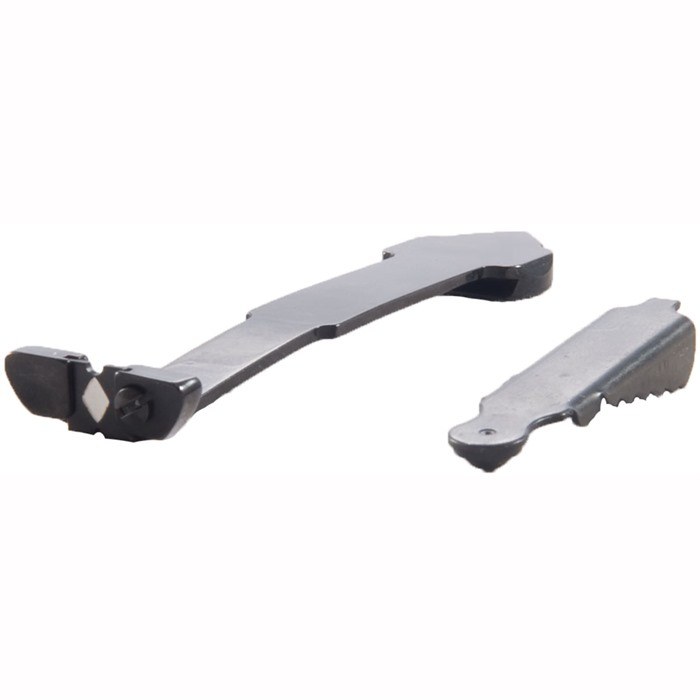 Rifle #66 Flat Top Long Shank Rear Sight Rifle Dovetail #66 Flat Top Long Shank Rear Sight Black