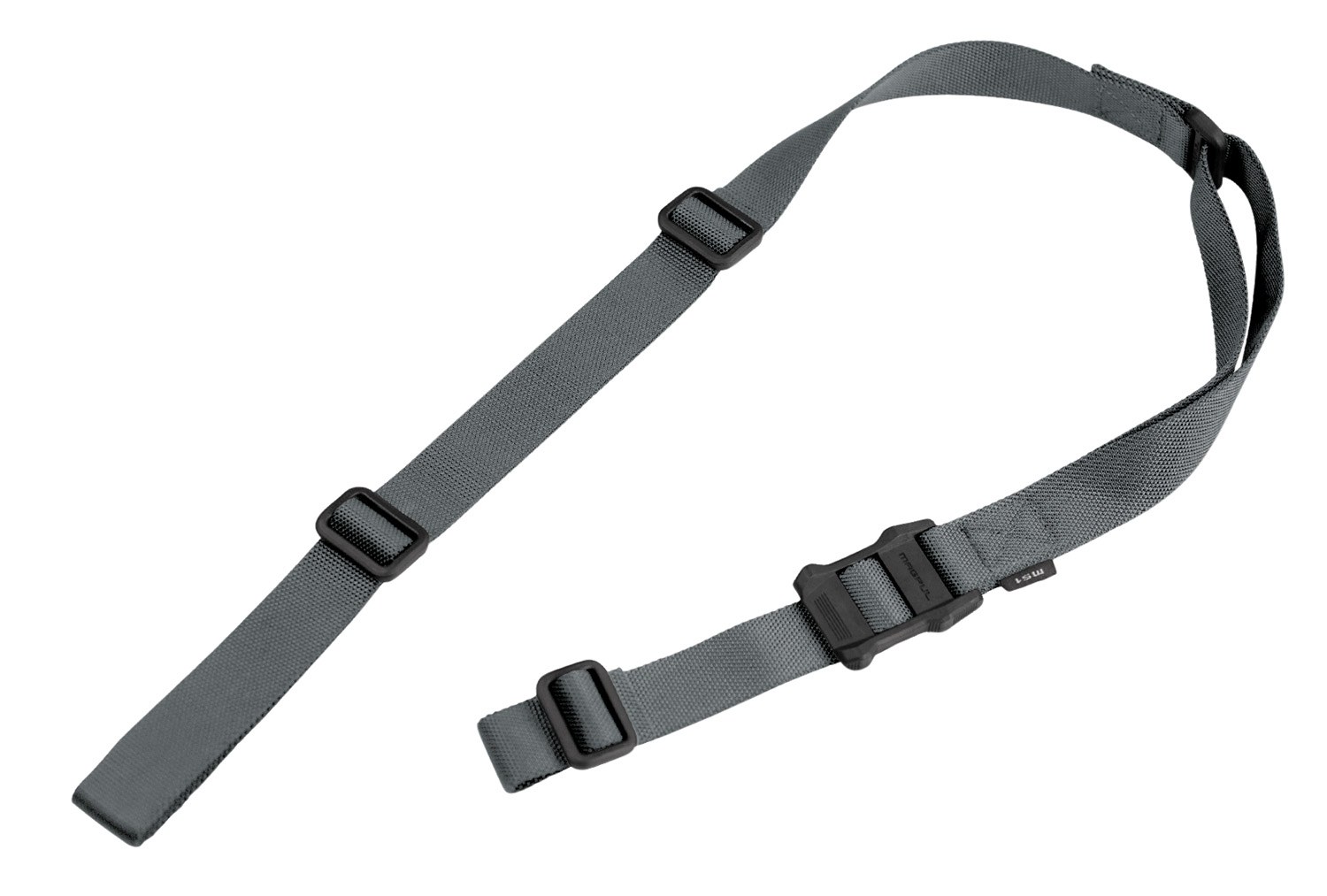 Magpul MAG513GRY MS1 Sling Gray Nylon 48"-60" OAL Adjustable Two-Point Rifle