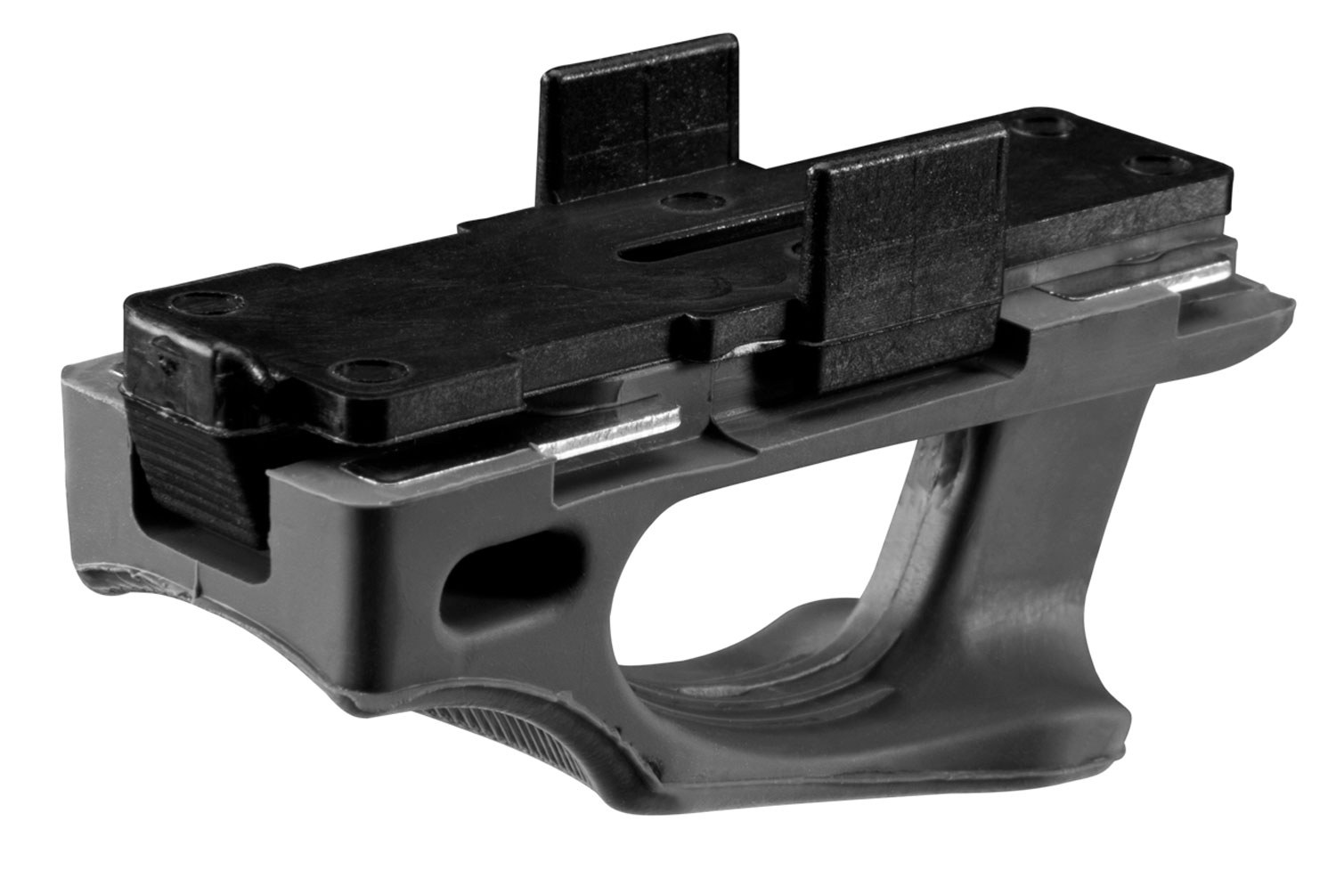 Magpul MAG020-GRY Ranger Plate Made of Stainless Steel with Overmolded Santoprene Rubber & Stealth Gray Finish for 5.56x45mm NATO USGI 30-Round