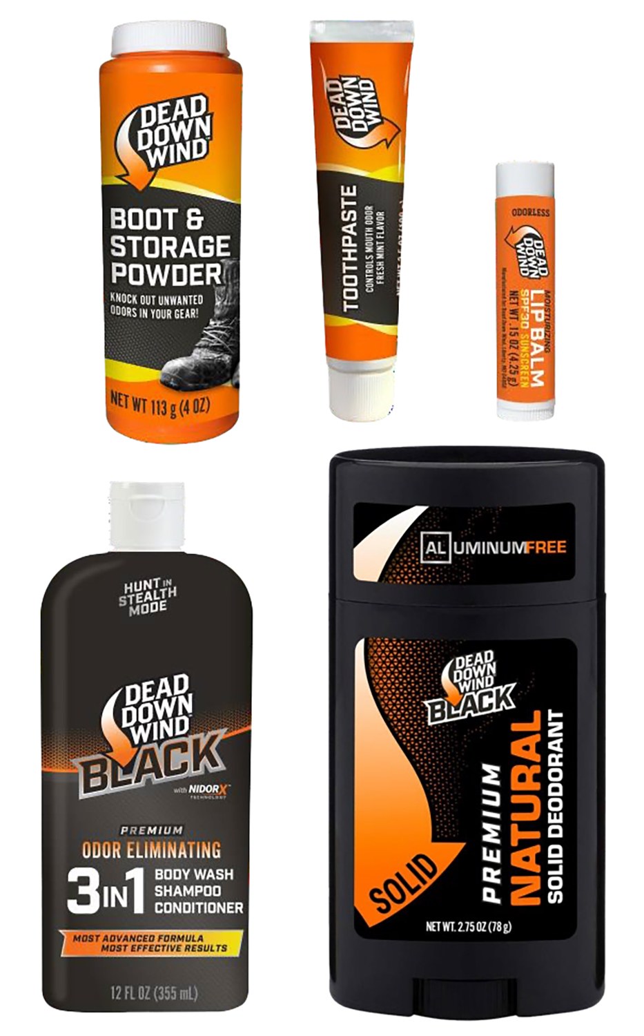 Dead Down Wind 2022 All in One Hygiene Kit Odor Eliminator Odorless Scent