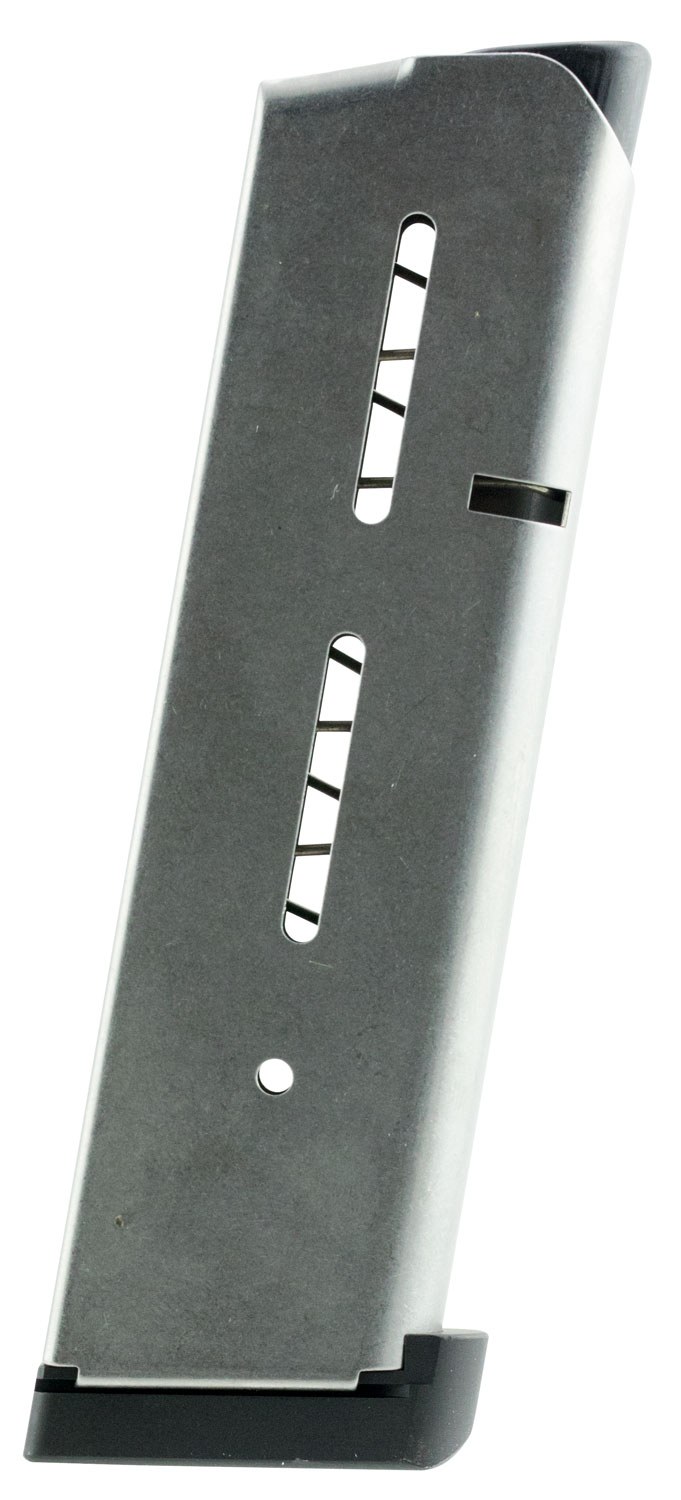 Wilson Combat 47D 1911 .350" 8-Round Detachable with Standard Floor Plate 45 ACP Stainless Steel