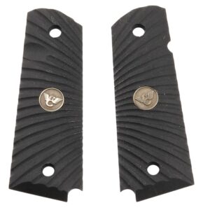 Wilson Combat 351AAFS Grip Panels 1911 Starburst G-10 Black