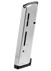 Wilson Combat 500AHD ETM 8-Round Detachable with Aluminum Floor Plate 45 ACP+P Fits Wilson Combat 1911 Elite Tactical Stainless Steel