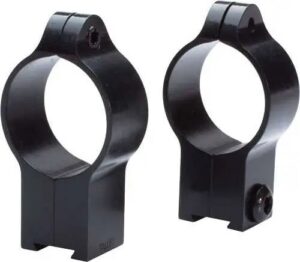 Rimfire Scope Rings 1'' High (0.60'') 11MM Dovetail Rings, Black