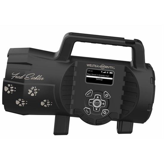 Western Rivers WRC-EGC-SS Eichler Single Speaker Electronic Call Multiple Sounds Attracts Predators Features Remote Control Black Plastic - Image 2