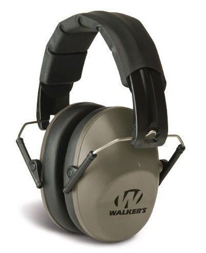 Walker's GWPFPM1FDE Pro Low Profile Folding Passive Muff 22 dB Over the Head Flat Dark Earth/Black Polymer - Image 2