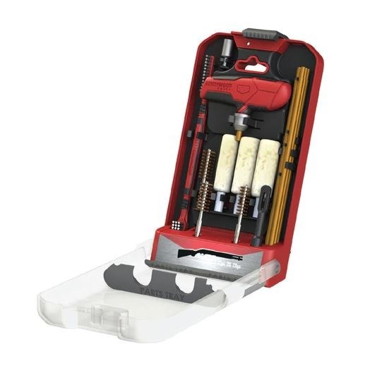 Birchwood Casey SHGCLNKI Shotgun Cleaning Kit 17 Pieces Black/Red - Image 2