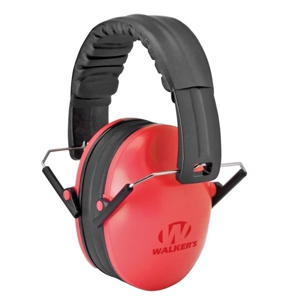 Walker's GWPFKDMCOR Youth Passive Muff 23 dB Over the Head Coral/Black Polymer - Image 2