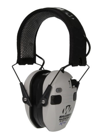 Walker's WPXDRSEMBTGY Razor X-TRM Digital Electronic Muff 21 dB Over the Head Gray/Black Polymer - Image 2