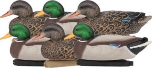 Zink Floater Duck Decoys Mallards 6-Pack.