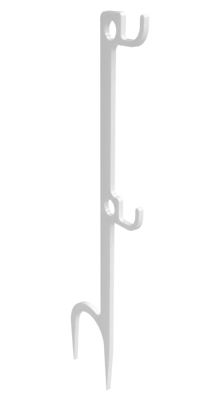 Birchwood Casey Ground Stake Steel Target Hanger Double Hook