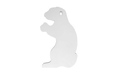 Birchwood Casey AR500 38'' Silhouette 1HOLE Gopher