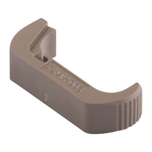 Vickers Glock~ Extended Magazine Release Vickers Tactical Ext Magazine Release for Gen 4/GEN 5, Glock Tan