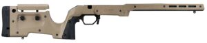 MDT Sporting Goods Inc 104691FDE XRS Chassis FDE Aluminum Core with Polymer Panels, Adjustable Cheekrest, M-LOK Forend, Interchangeable Grips, AICS