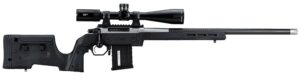MDT Sporting Goods Inc 104690BLK XRS Chassis Black Aluminum Core with Polymer Panels, Adjustable Cheekrest, M-LOK Forend, Interchangeable Grips, AICS