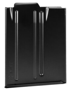 MDT Sporting Goods Inc 102013BLK AICS Magazine 10-Round Extended 308/6.5 Creedmoor Short Action Black Steel with Binder Plate